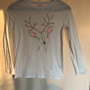 Cat&Jack Reindeer Long Sleeve Shirt